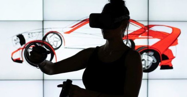 Female Design Engineer Sketches Car Designs In VR Tie This Is Engineering 500X450